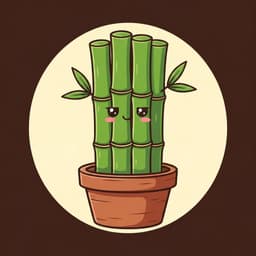 Bamboo mascot character