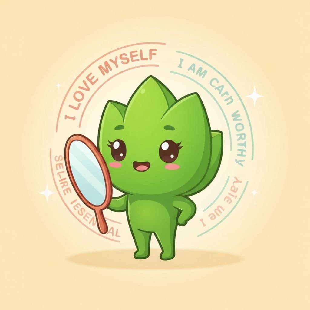 Negative Self-Talk support mascot